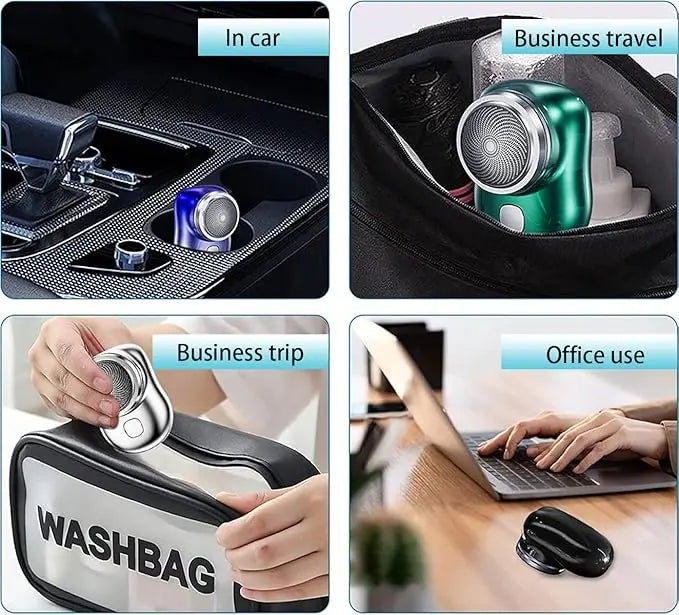 Mini-Shave Portable Electric Shaver, 2023 New Upgrade Mini Electric Razor Shavers for Men 19381