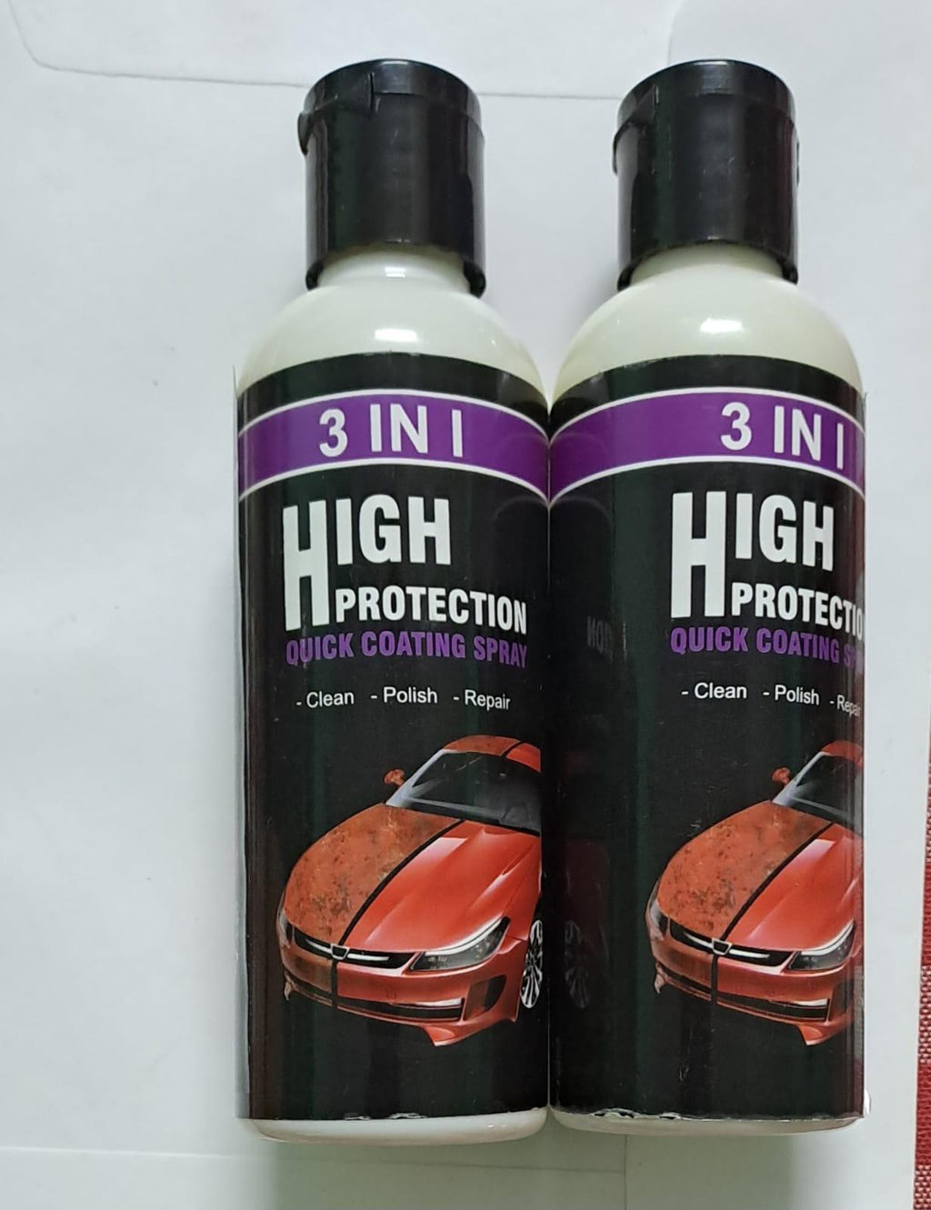 Hydrophobic Polish Nano Coating Agent Car Scratch Spray Cars Polishing for Motorcycles, Boats (Pack of 2) 5912