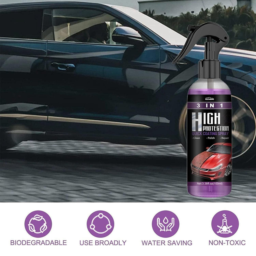 Hydrophobic Polish Nano Coating Agent Car Scratch Spray Cars Polishing for Motorcycles, Boats (Pack of 2) 5912