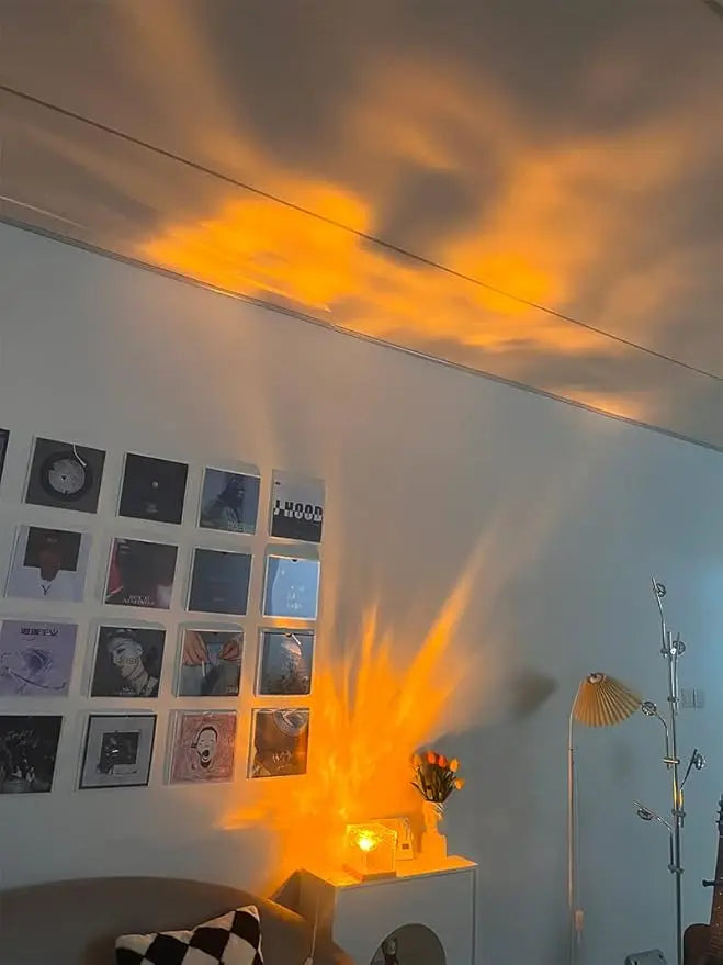 Wave Lamp, Wave Light Cube, Aurora Glow Lamp Crystal Night Light, Romantic Lamp for Room Decor, LED Wave Lights, Room Decor for Kids 19357