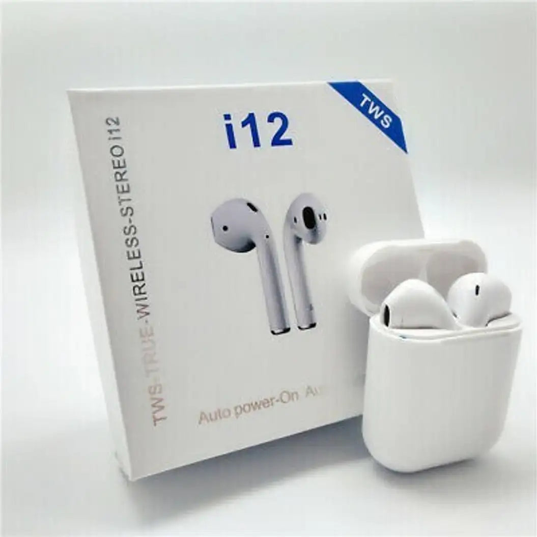 i12 TWS Wireless Headphone Bluetooth Earphone 5.0 Stereo Headset for all Mobiles