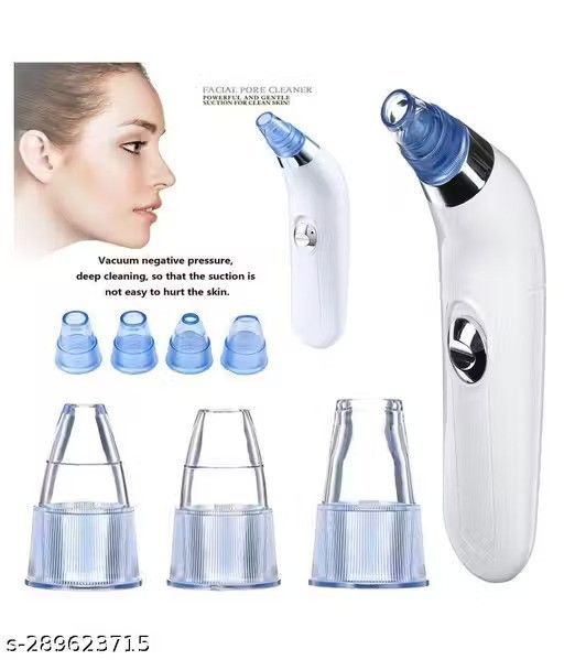 Derma Suction Vacuum Skin Cleanser | 4 in 1 Multi-function Blackhead Remover Tool | Remover Kit Skin Cleaner | Pimple Removal Tool | Ane Removal Tool 26041
