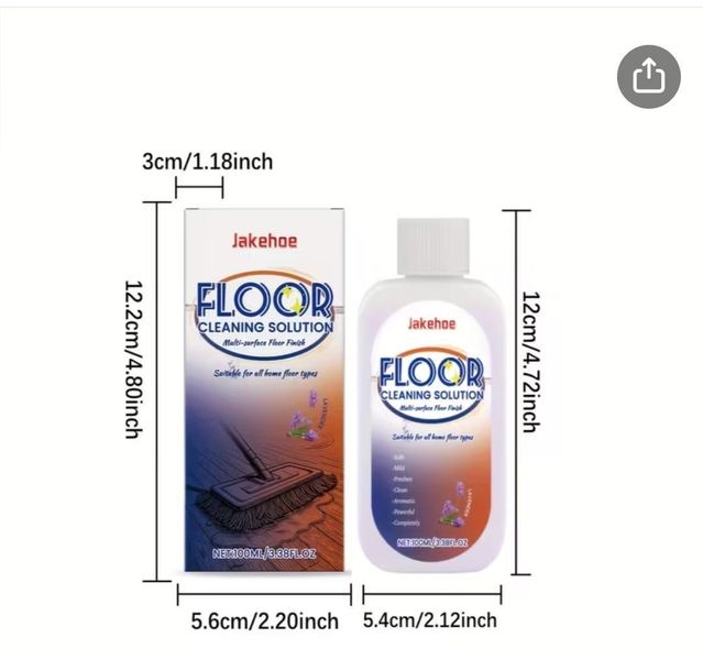 Floor Cleaning Solution 100 ml (Pack of 2) 18058