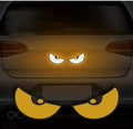 2 Pieces Monster Eyes Car Reflective Stickers Pack of 1 1238