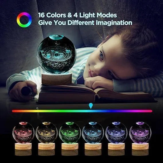 3D Crystal Lamp Ball(Assorted Design) 26041