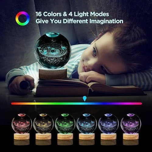 3D Crystal Lamp Ball(Assorted Design) 26041