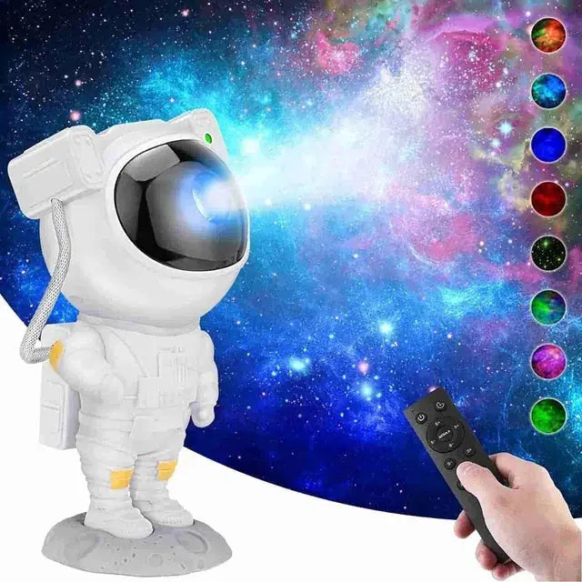 Astronaut Galaxy Projector - 360 Magnetic Head Rotation, Remote Control 22927