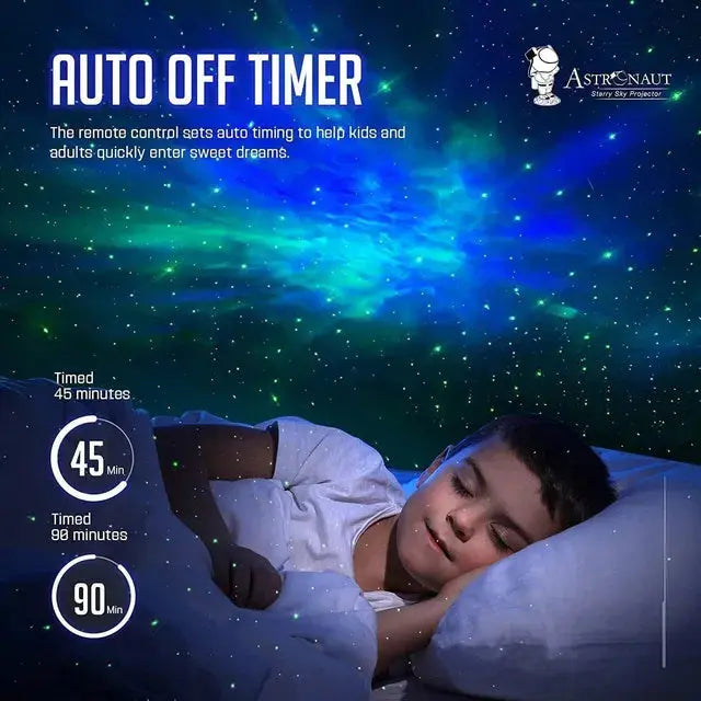 Astronaut Galaxy Projector - 360 Magnetic Head Rotation, Remote Control 22927